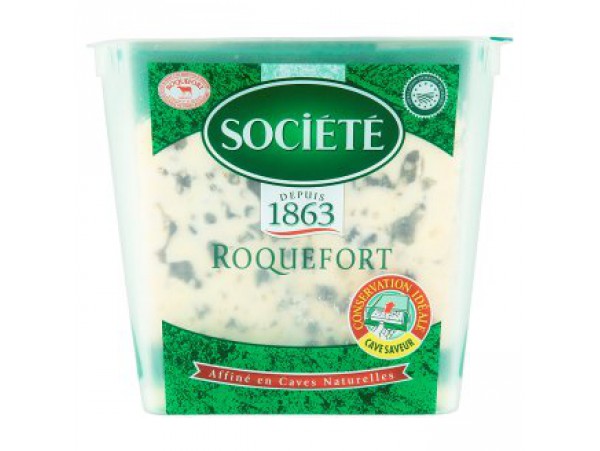Société  Сыр Рокфор с голубой плесенью 150 г